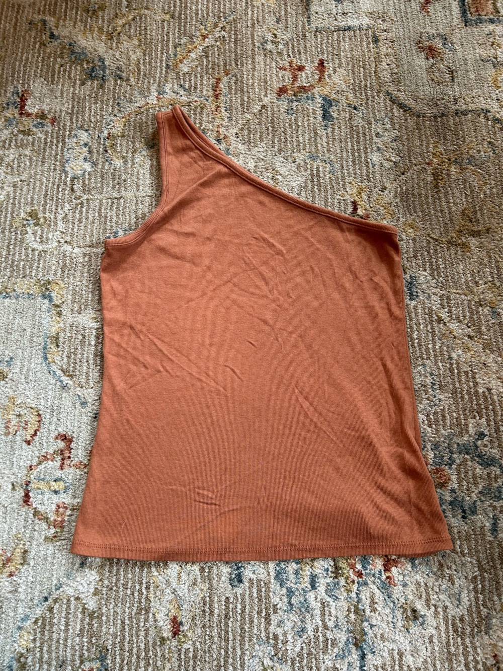 a new day One-Shoulder Tank Top in Rust